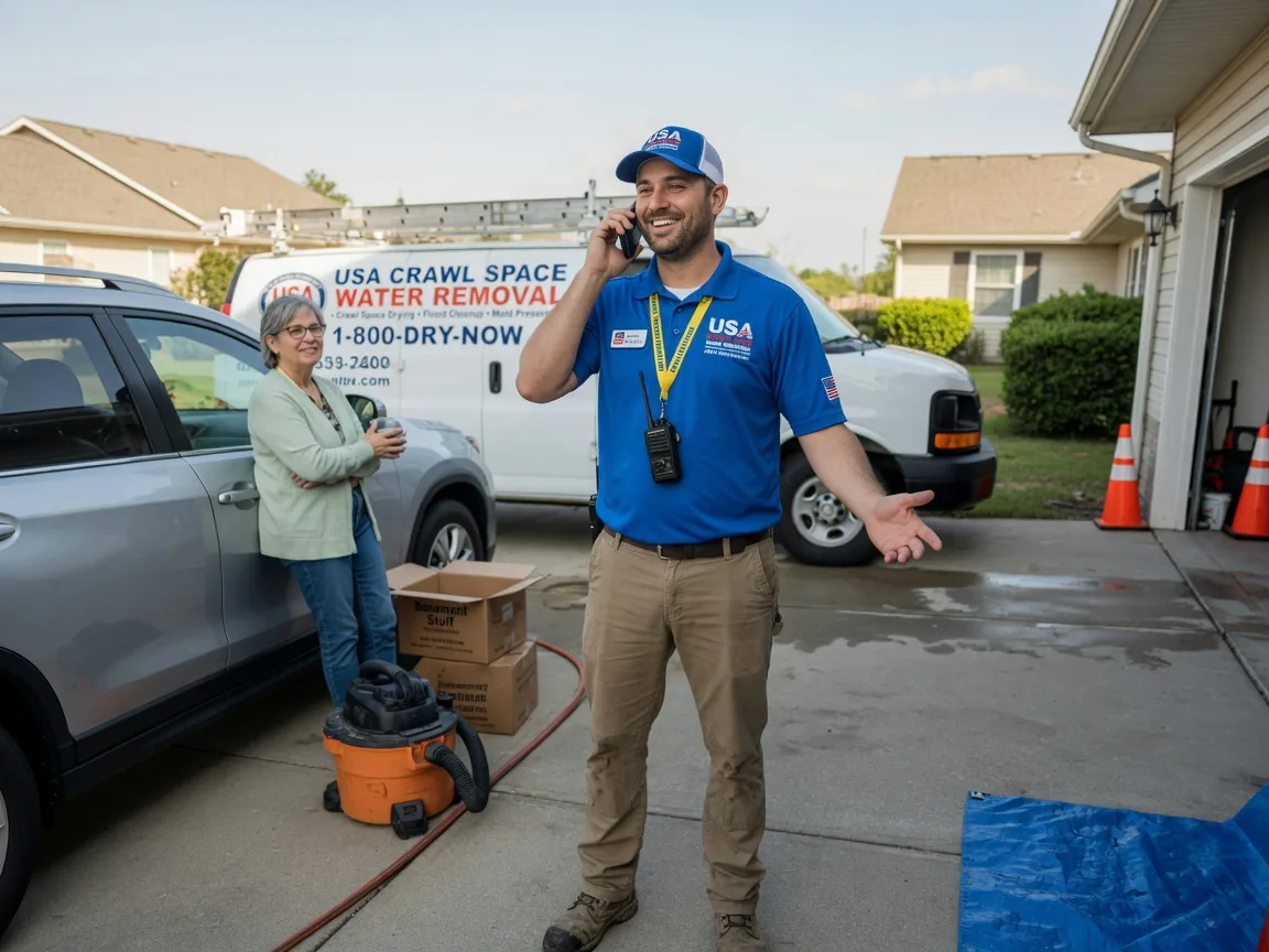 Crawl Space Water Removal Pitts, GA FAQs
